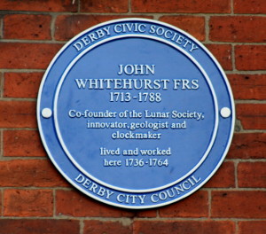 Dr Philip Dodgson Derby John Whitehurst Blue Plaque